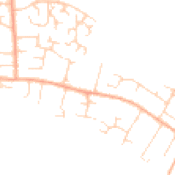 Daytime road noise heatmap for NR13 5LH