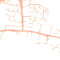 Daytime road noise heatmap for NR13 5LP