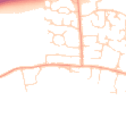 Daytime road noise heatmap for NR13 5LR