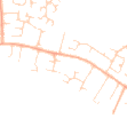 Daytime road noise heatmap for NR13 5NF