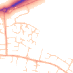 Daytime road noise heatmap for NR13 5NJ