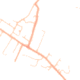 Daytime road noise heatmap for NR13 5PB