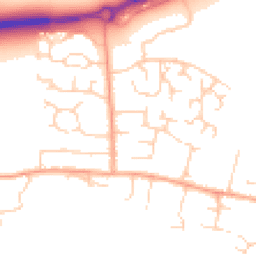 Daytime road noise heatmap for NR13 5RN