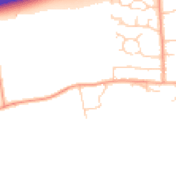 Daytime road noise heatmap for NR13 5RQ