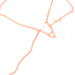 Daytime road noise heatmap for NR13 6AJ