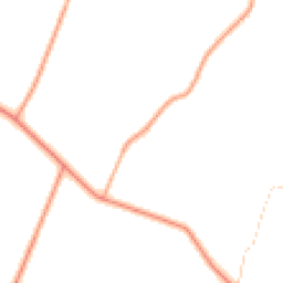 Daytime road noise heatmap for NR13 6AN