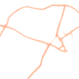 Daytime road noise heatmap for NR13 6AU