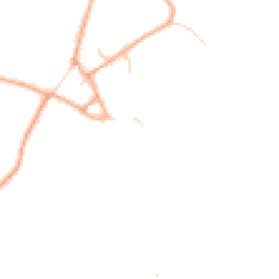 Daytime road noise heatmap for NR13 6AZ