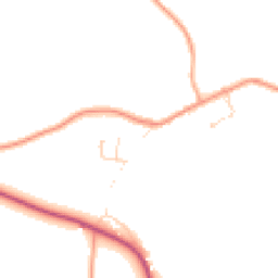 Daytime road noise heatmap for NR13 6DJ