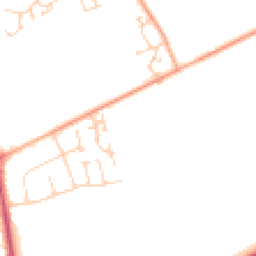 Daytime road noise heatmap for NR13 6LR