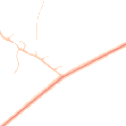Daytime road noise heatmap for NR13 6PA