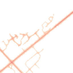 Daytime road noise heatmap for NR13 6PE