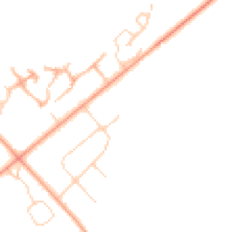 Daytime road noise heatmap for NR13 6QU