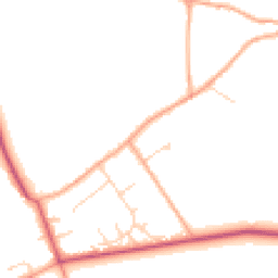 Daytime road noise heatmap for NR13 6RD