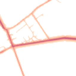 Daytime road noise heatmap for NR13 6SB