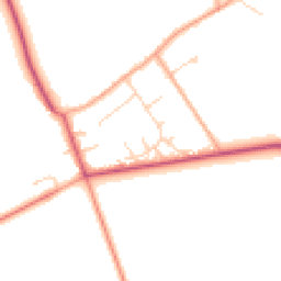 Daytime road noise heatmap for NR13 6SE