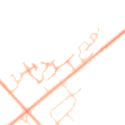 Daytime road noise heatmap for NR13 6SP