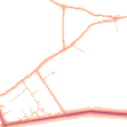 Daytime road noise heatmap for NR13 6SZ