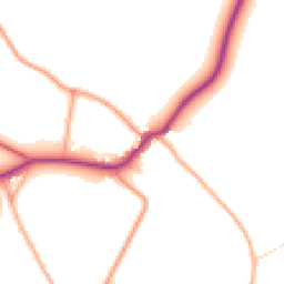 Daytime road noise heatmap for NR14 6AA