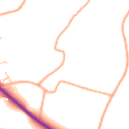 Daytime road noise heatmap for NR14 6AR