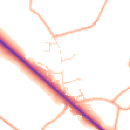 Daytime road noise heatmap for NR14 6AX