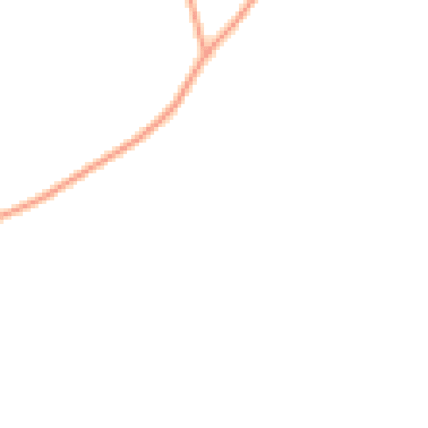 Daytime road noise heatmap for NR14 6BT