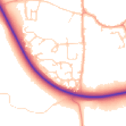 Daytime road noise heatmap for NR14 6DW
