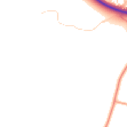 Daytime road noise heatmap for NR14 6EA