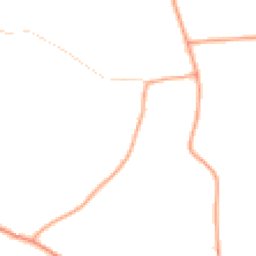 Daytime road noise heatmap for NR14 6EH