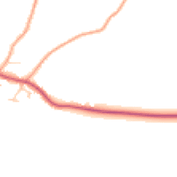 Daytime road noise heatmap for NR14 6FJ