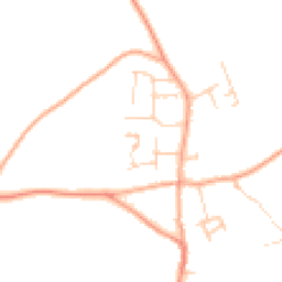 Daytime road noise heatmap for NR14 6GH