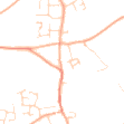 Daytime road noise heatmap for NR14 6HD