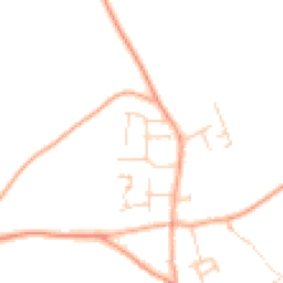 Daytime road noise heatmap for NR14 6HP