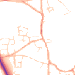 Daytime road noise heatmap for NR14 6LP