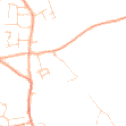 Daytime road noise heatmap for NR14 6NQ