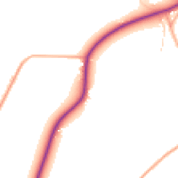 Daytime road noise heatmap for NR14 6PD