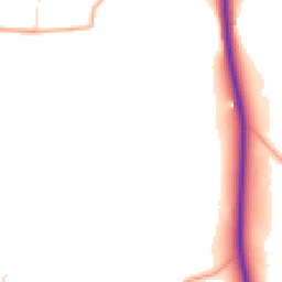 Daytime road noise heatmap for NR14 6QJ