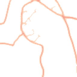 Daytime road noise heatmap for NR14 6QZ