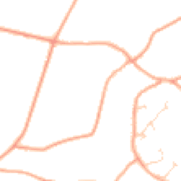 Daytime road noise heatmap for NR14 6RB