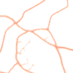 Daytime road noise heatmap for NR14 6RN