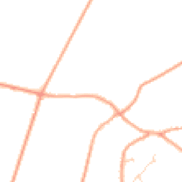 Daytime road noise heatmap for NR14 6RT