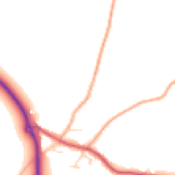 Daytime road noise heatmap for NR14 6SL