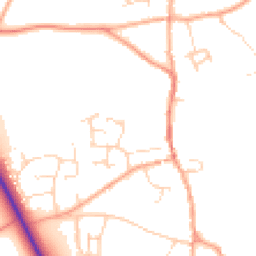 Daytime road noise heatmap for NR14 6UZ