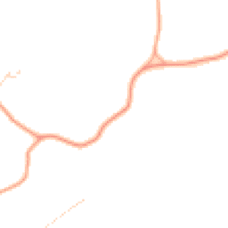 Daytime road noise heatmap for NR14 7AY
