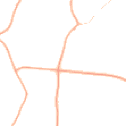 Daytime road noise heatmap for NR14 7BD