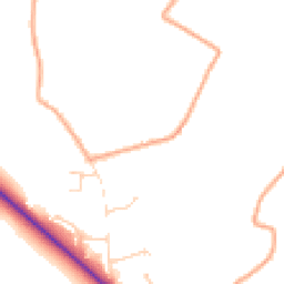 Daytime road noise heatmap for NR14 7BW