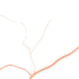 Daytime road noise heatmap for NR14 7EE