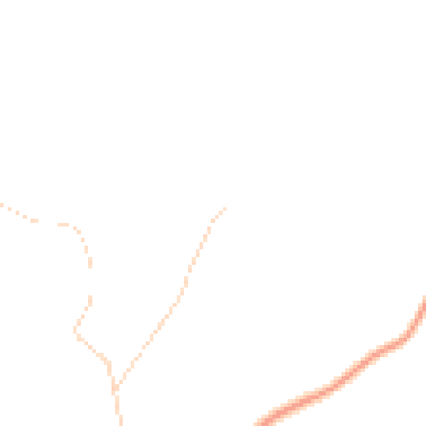 Daytime road noise heatmap for NR14 7EG