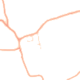 Daytime road noise heatmap for NR14 7EU