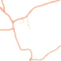Daytime road noise heatmap for NR14 7EX